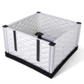 Puppy Whelping Box Playpen with Rails & Liner C410