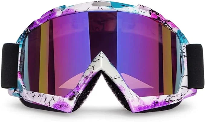 Motorcycle Goggles Windproof Scratch Resistant PU E813536
