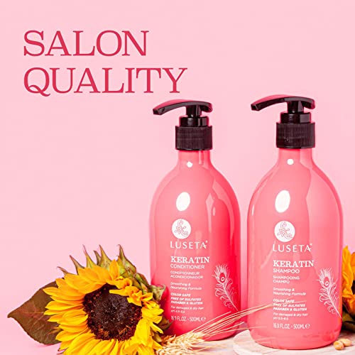 Hyaluronic Acid Moisturizing Shampoo & Conditioner Set Sulfate Free 2 x 16.9oz L77946
