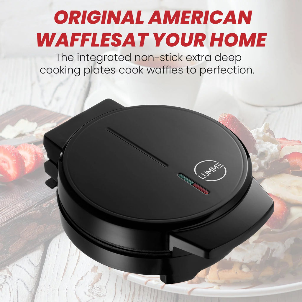 Electric Waffle Maker Black Q708001