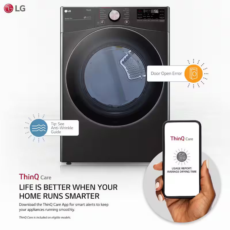7.4 Cu. Ft. Vented Electric Dryer with Steam J4860