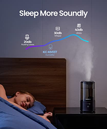 Black Cool Mist Ultrasonic Humidifier X129