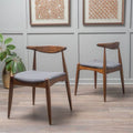 Upholstered Dining Chairs Set of 2 K924
