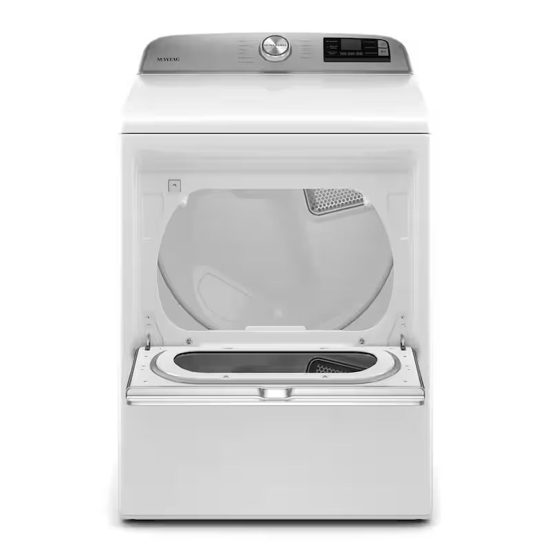 7.4 cu. ft. White Electric Dryer with Hamper Door A999603