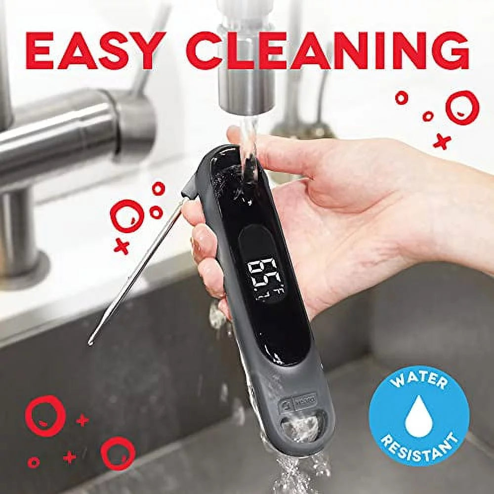 Waterproof Digital LCD Meat Thermometer I98617