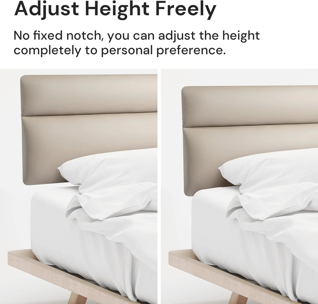 Faux Leather Upholstered Headboard King Size E774717
