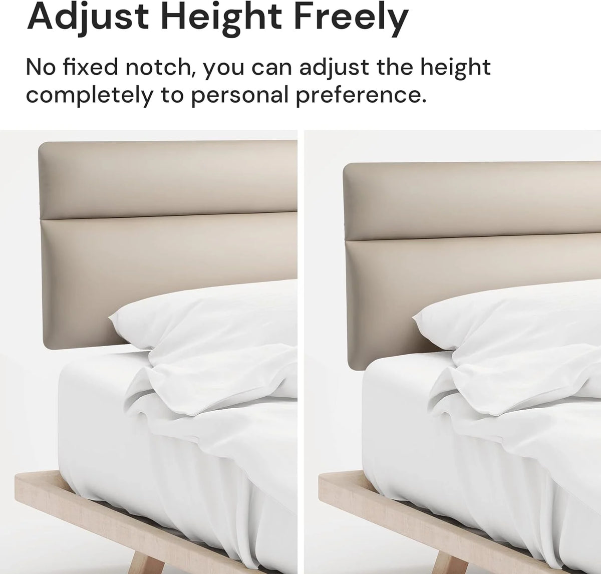 Faux Leather Upholstered Headboard King Size E774717