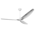 84 Ceiling Fan with Brushed Aluminum Blades and White Finish X6510