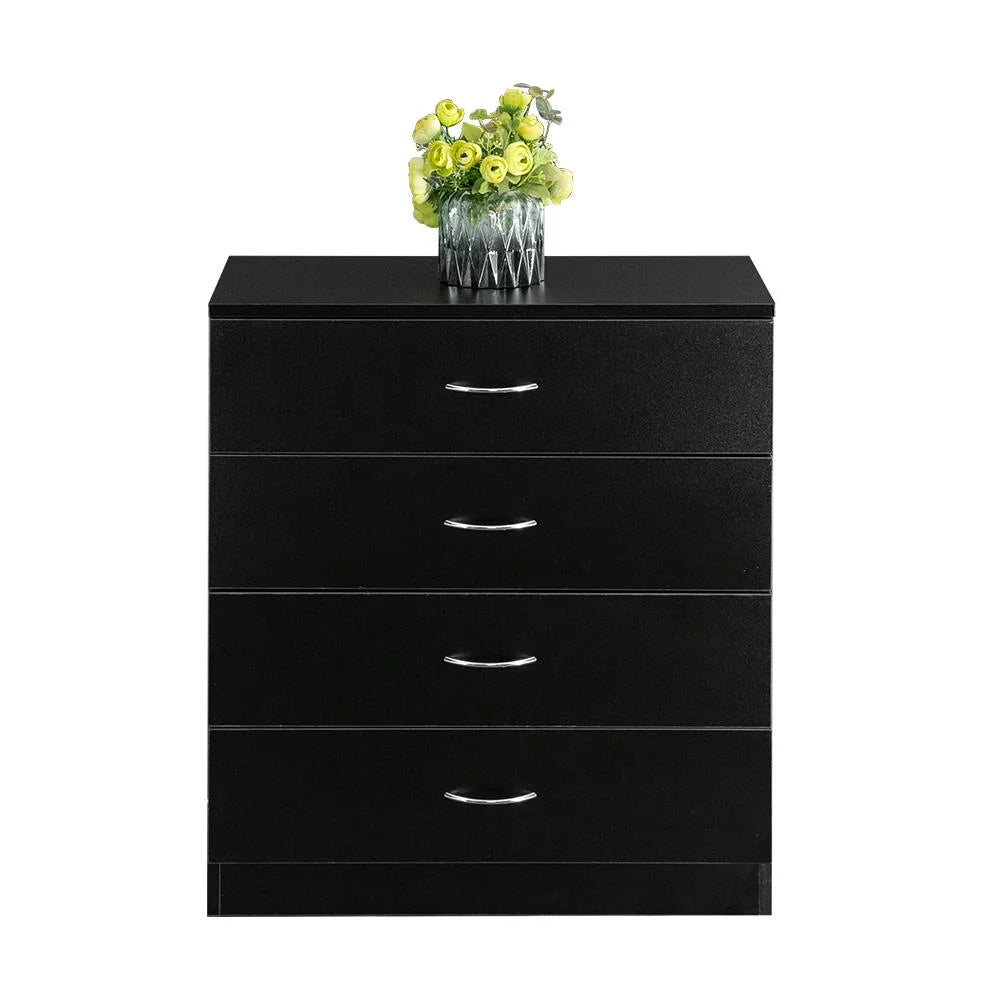 4 Drawer White Dresser E5756
