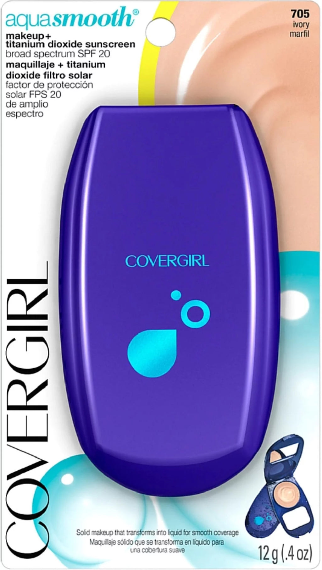 Compact Foundation Ivory 0.40 oz Pack of 6 Y167537