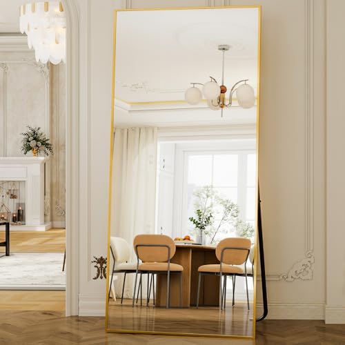 76"x34" Full Length Rectangle Mirror Black N630593