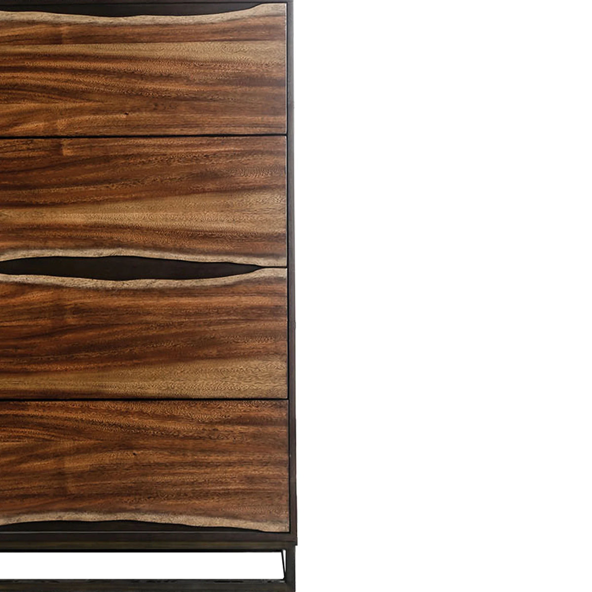4 Drawer Wood Paneling Chest T378