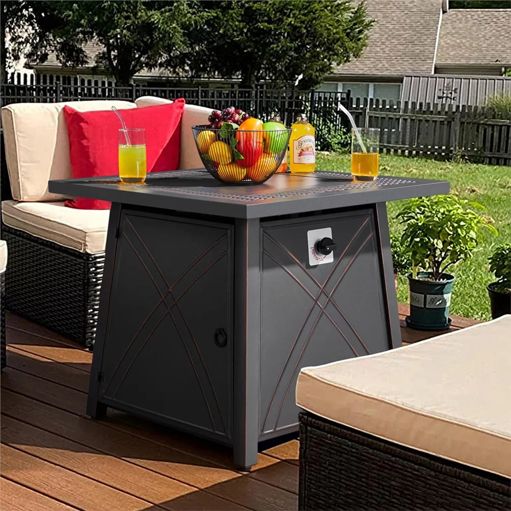 28 Propane Fire Pit Table V59010