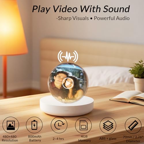 Crystal Ball Video Player Lamp W600