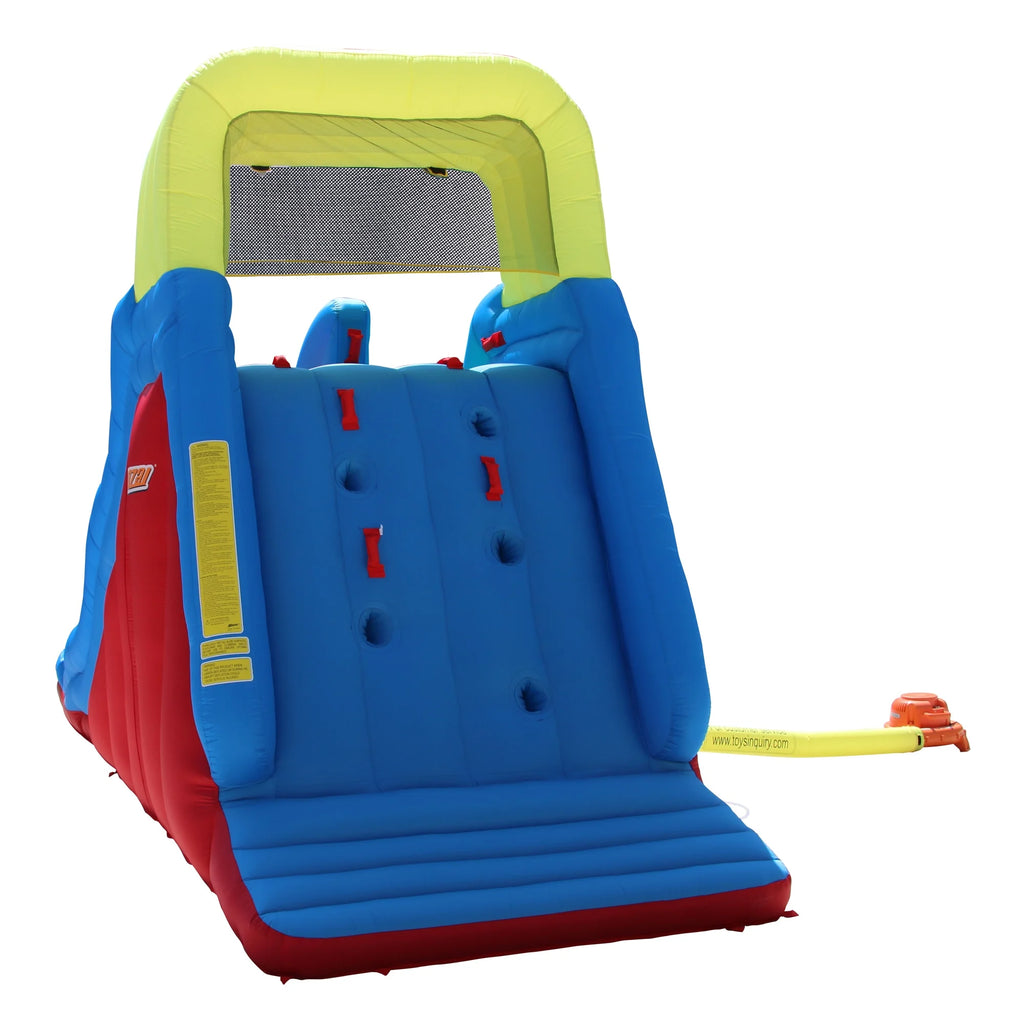 Inflatable Water Racing Slide with Climbing Wall K18653