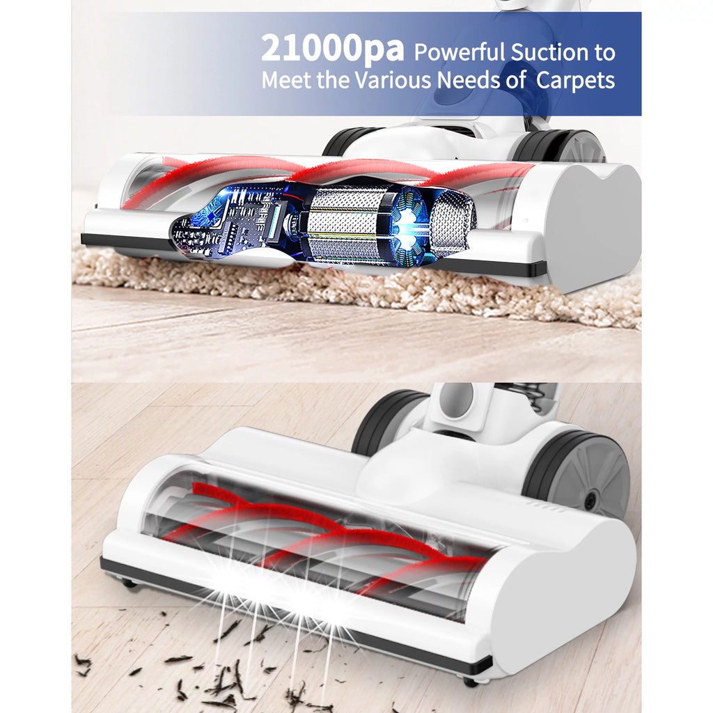 Cordless Lightweight Stick Vacuum Cleaner with 30Kpa Suction V6380