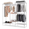 Clothes Rack with 4 Hanging Rods L185