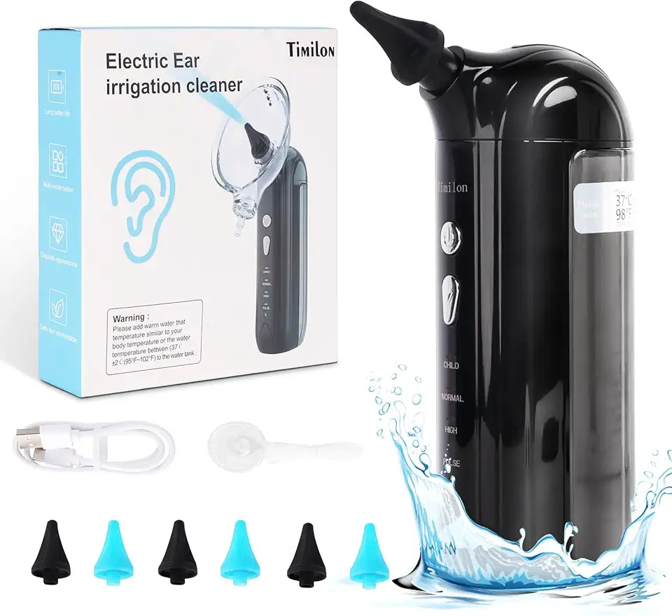 Electric Ear Wax Removal Kit with Four Pressure Settings Q803992