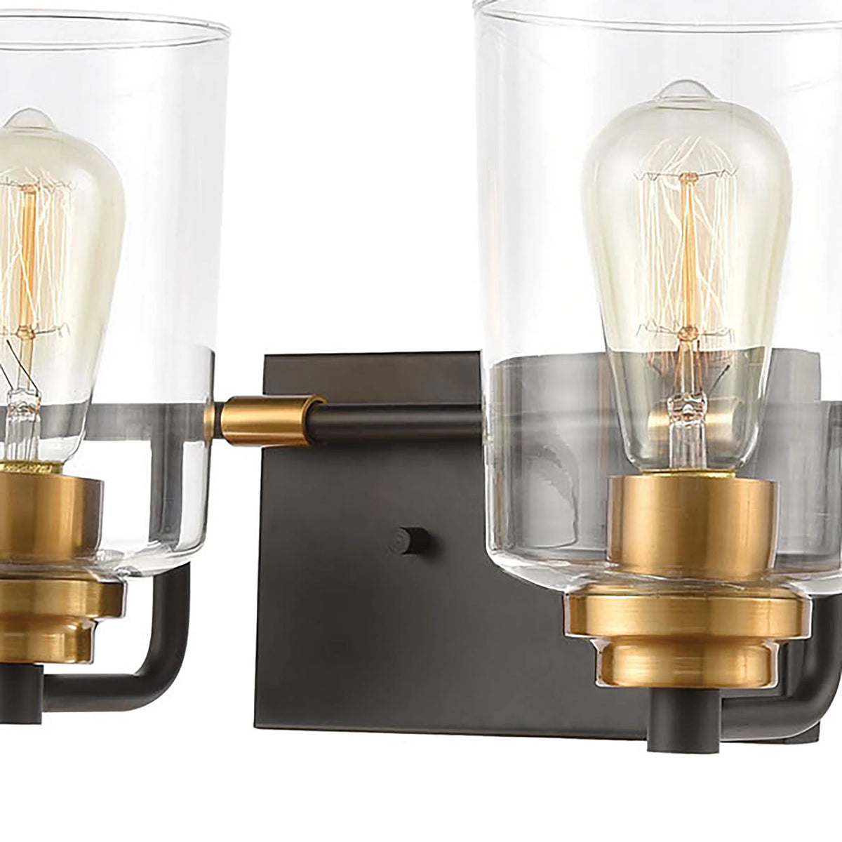 Matte Black Vanity Light B7805