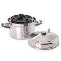 Stainless Steel Idli Cooker with Non-Stick 6-Rack Idly Stand E144
