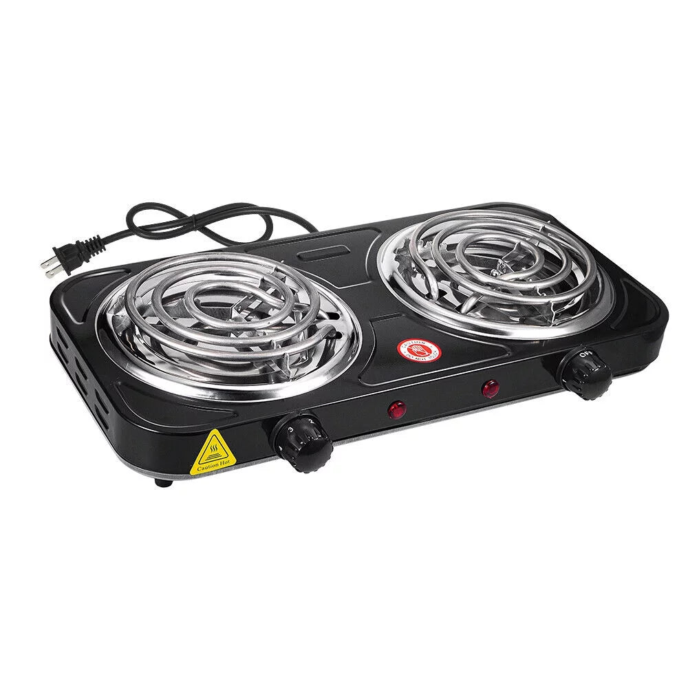 Double-burner Electric Stove Hot Plate F3574