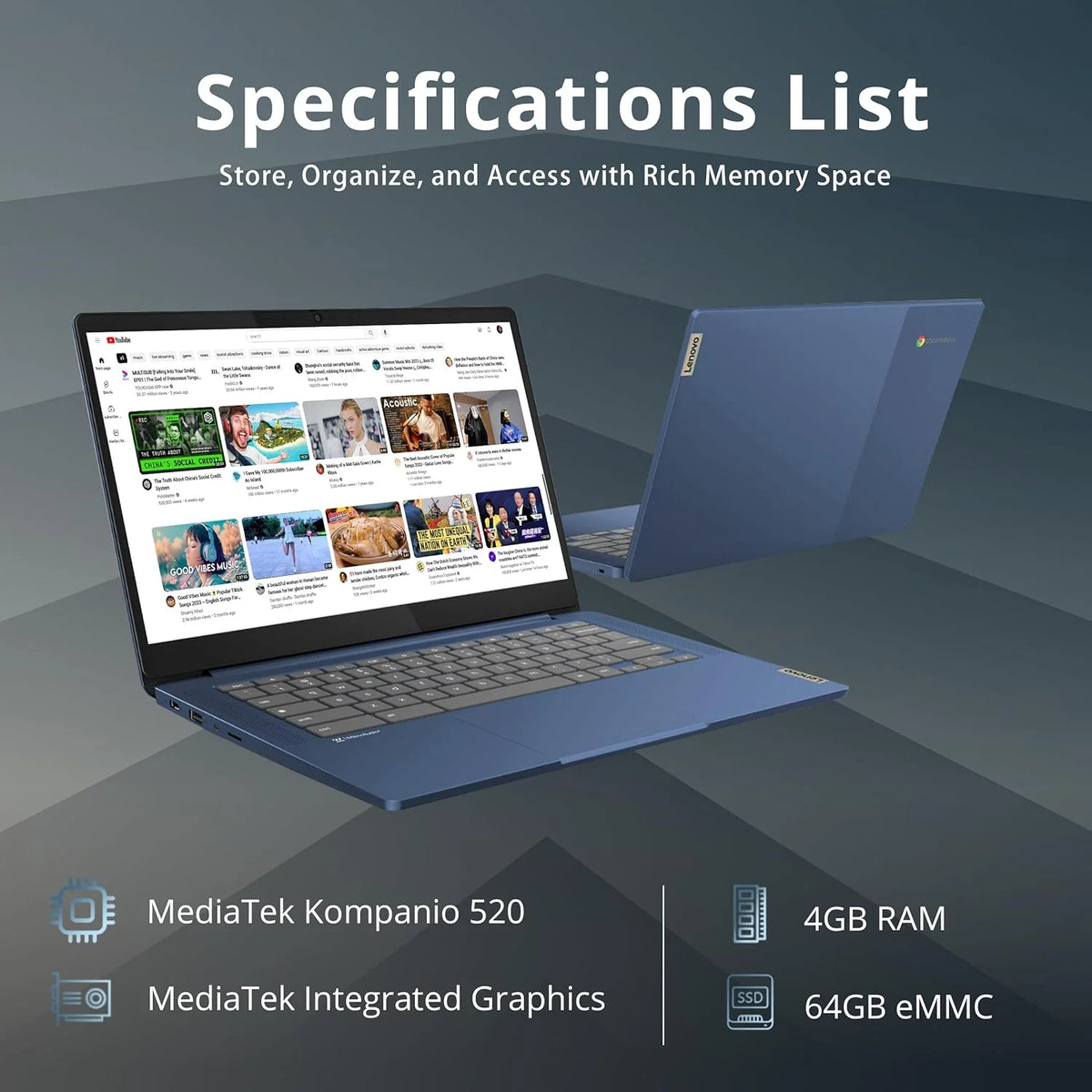 14″ FHD IPS Touchscreen Chromebook K753029