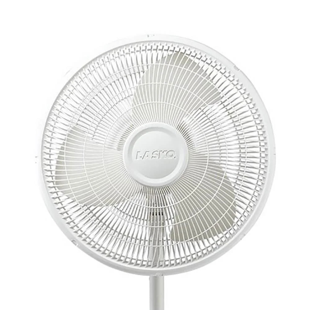16" 3-Speed Tilting Oscillating Standing Pedestal Fan, White O4521