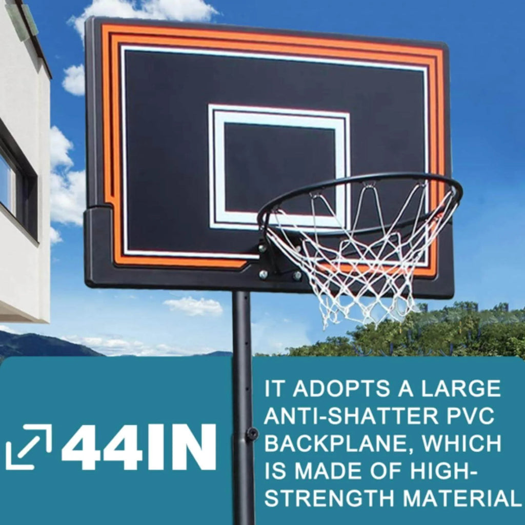 Height Adjustable Basketball Hoop with Stand & Wheels N7927