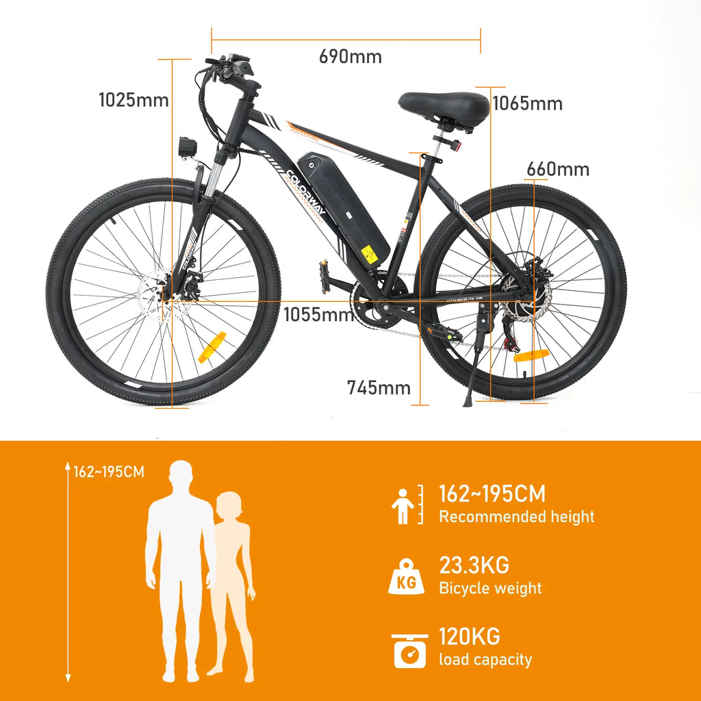 Electric Bike 500W 36V 11.2AH Removable Battery X36336