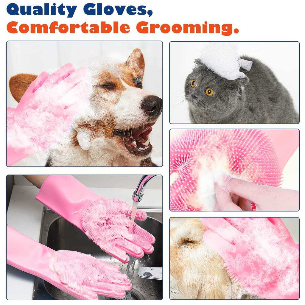 Pet Grooming Gloves Q917767