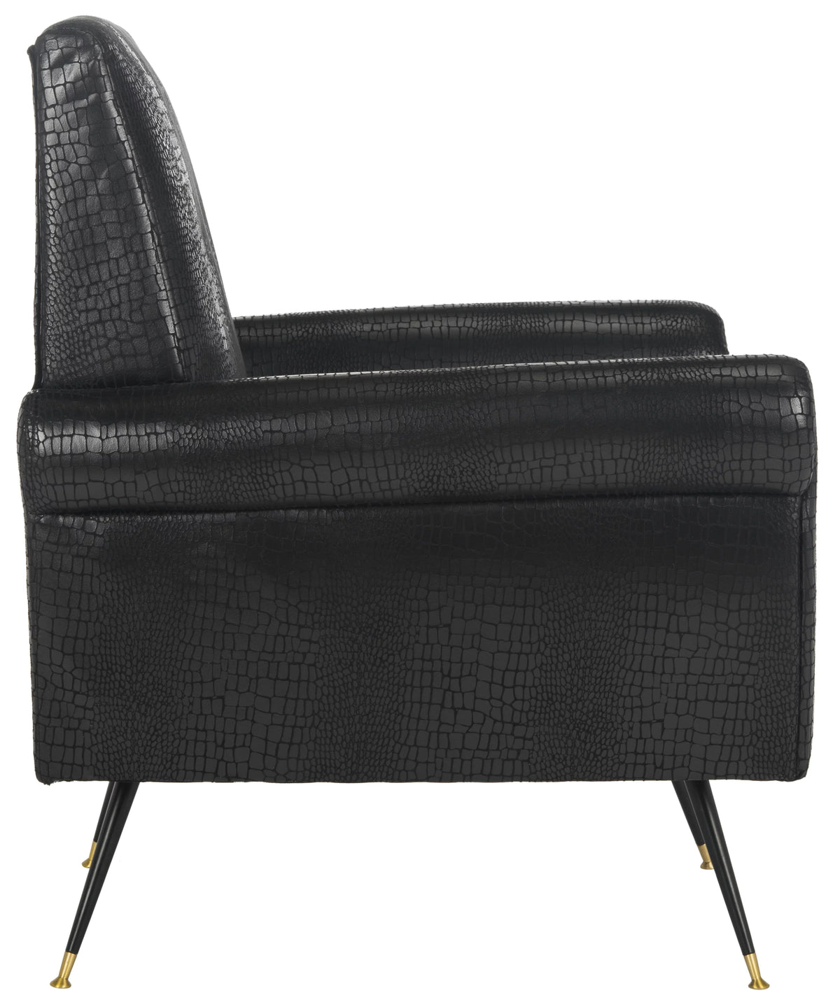 Black Mid Century Accent Chair E119