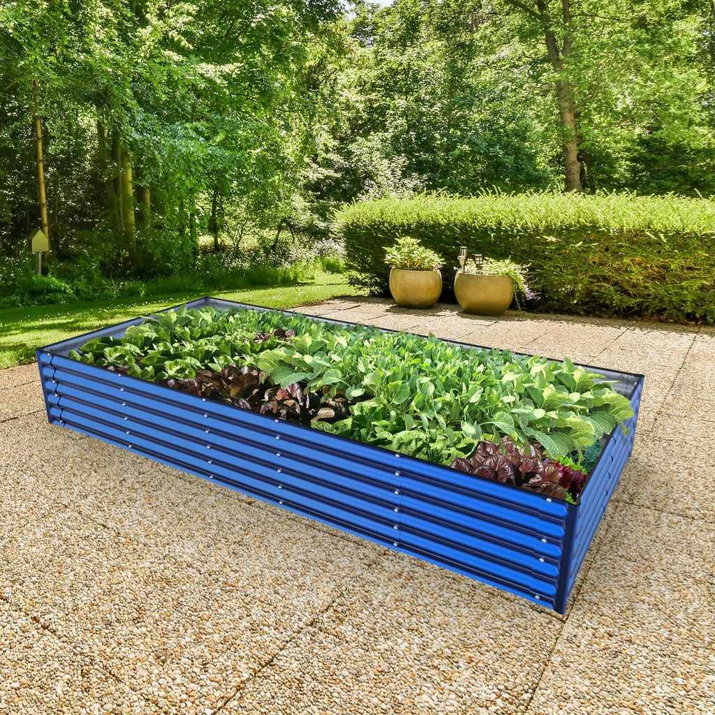 17 Tall Rectangle Raised Garden Bed P829
