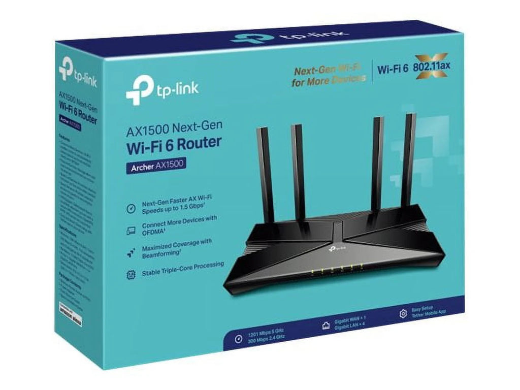 WiFi 6 Dual-Band Wireless Router H87670