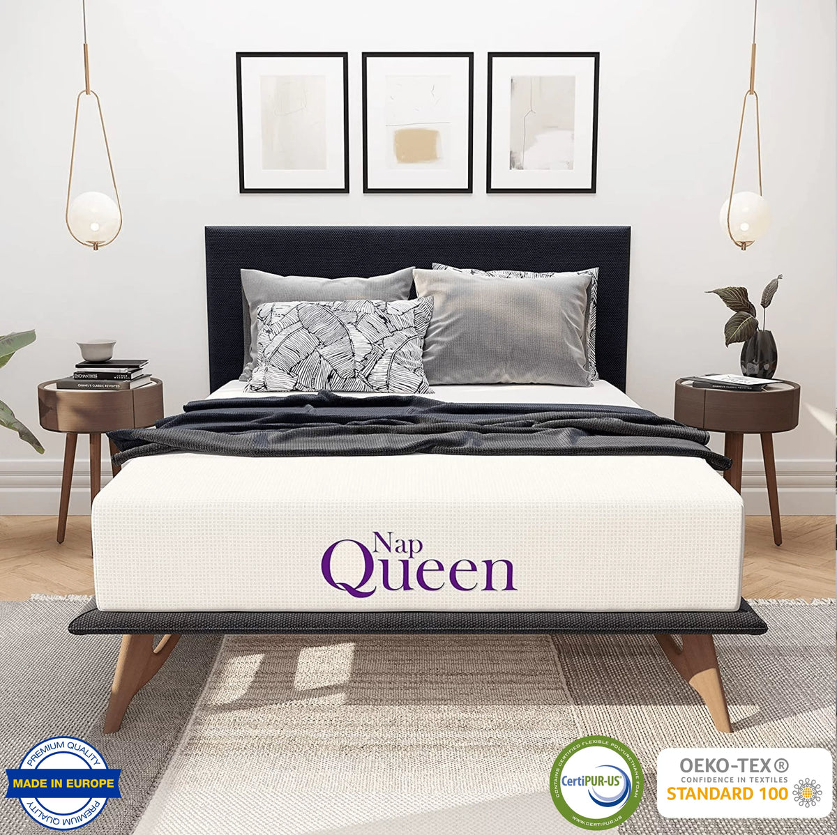 8 Gel Memory Foam Mattress P222