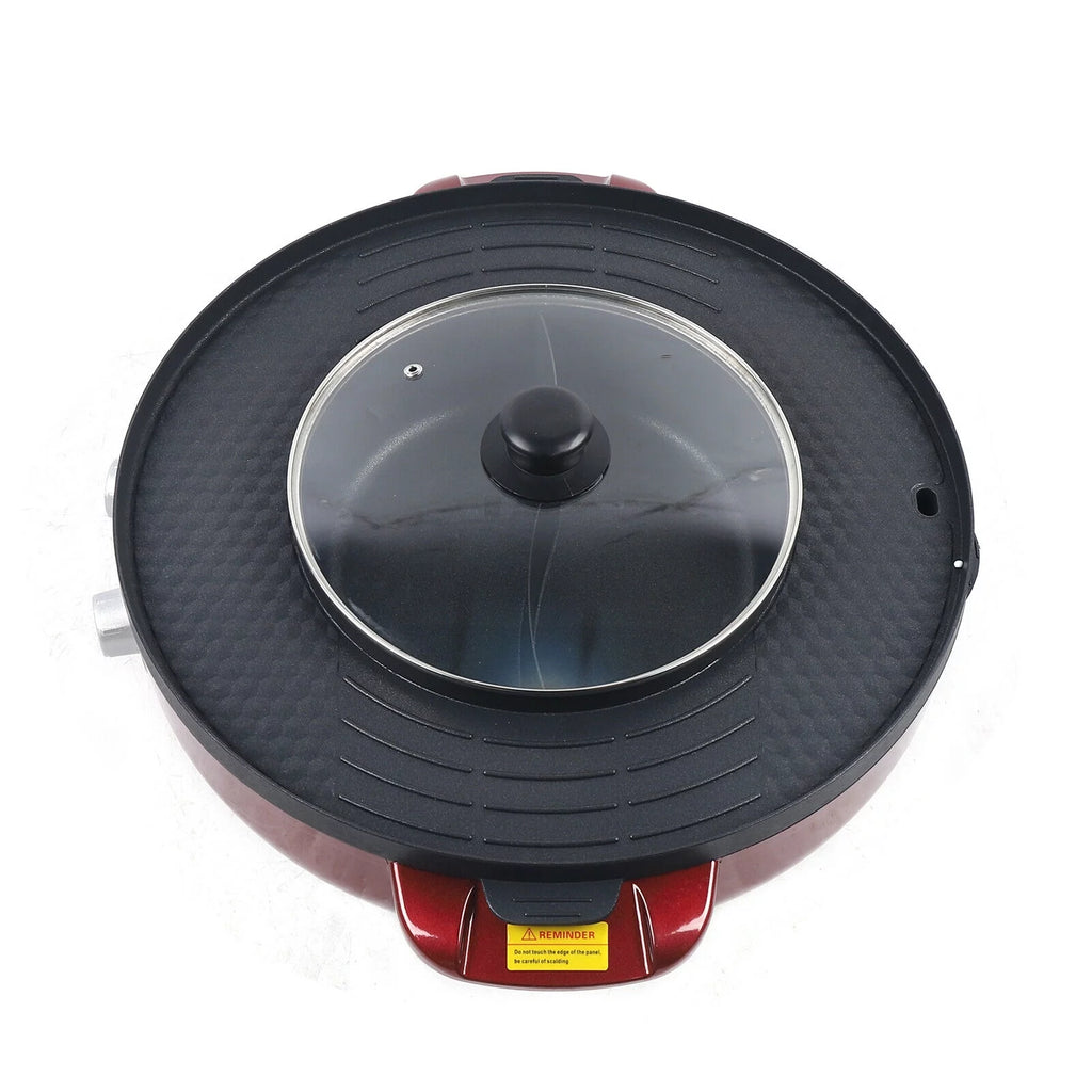 2 In 1 Electric Grill & Hot Pot 2200W O49911
