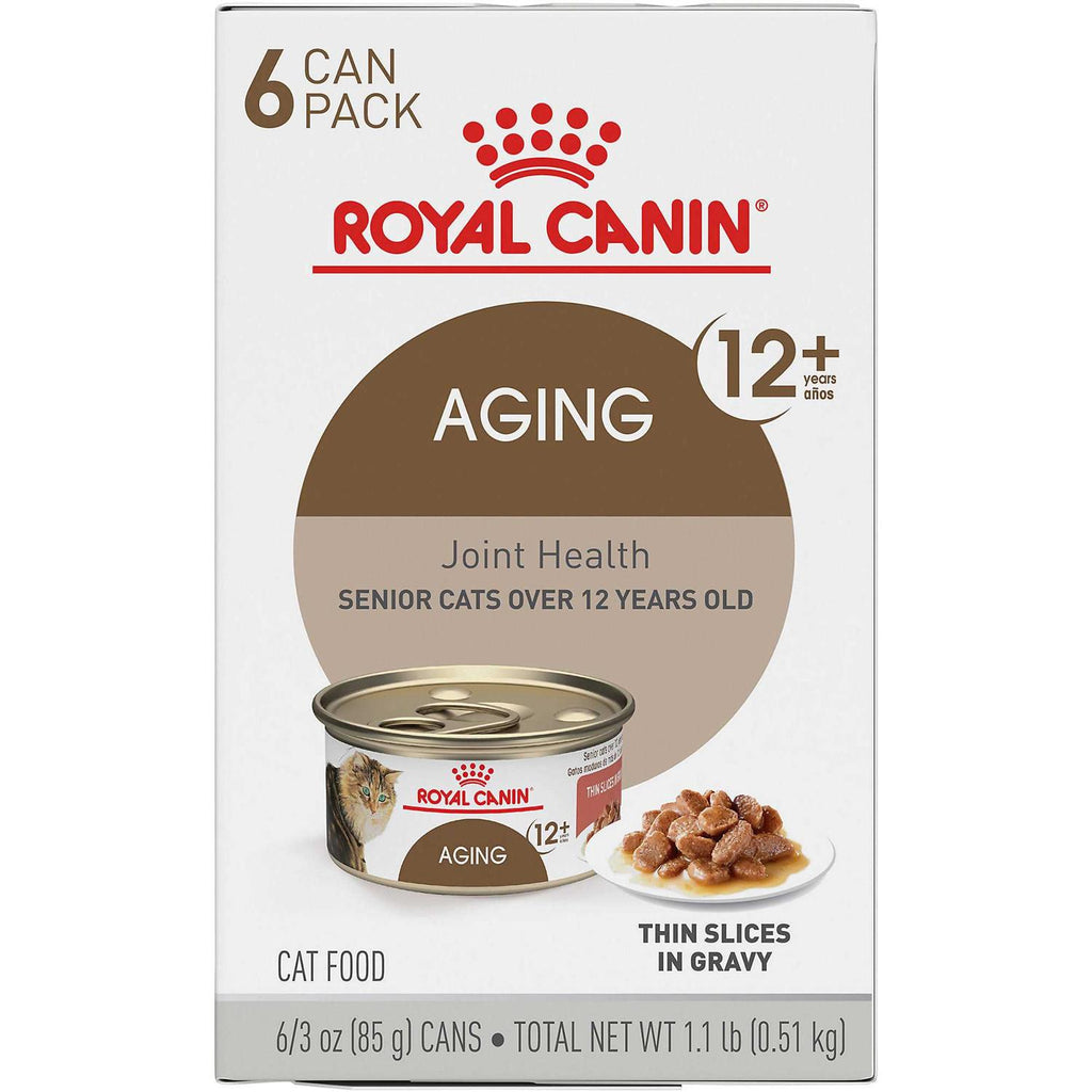 Aging 12+ Thin Slices in Gravy Canned Cat Food J863