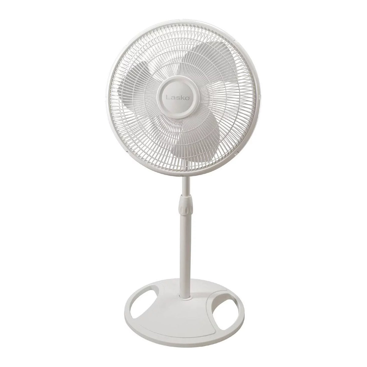 16" 3-Speed Tilting Oscillating Standing Pedestal Fan, White O4521