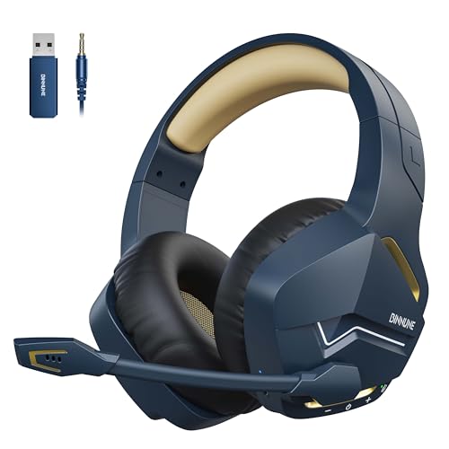 Wireless Gaming Headset with Noise Canceling Mic, 50MM, Red P79514