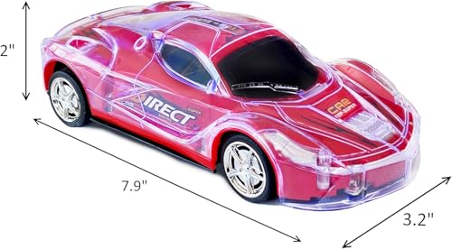 2-Pack Remote Control Sports Cars with LED Flashing Lights V817405