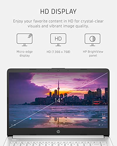 14-inch Laptop, Intel Celeron N4020, 4 GB RAM, 64 GB Storage, Windows 11 Home F745