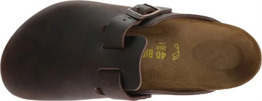 Oiled Leather Clogs K365974