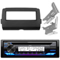 Single DIN Marine Bluetooth USB AM/FM Radio CD Player Stereo Receiver Q335055